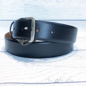 Boconi Men's Black Leather Belt